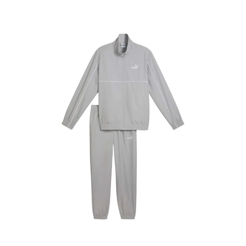 Tracksuit for Adults Puma Woven Tracksui Gray Echo Grey Men