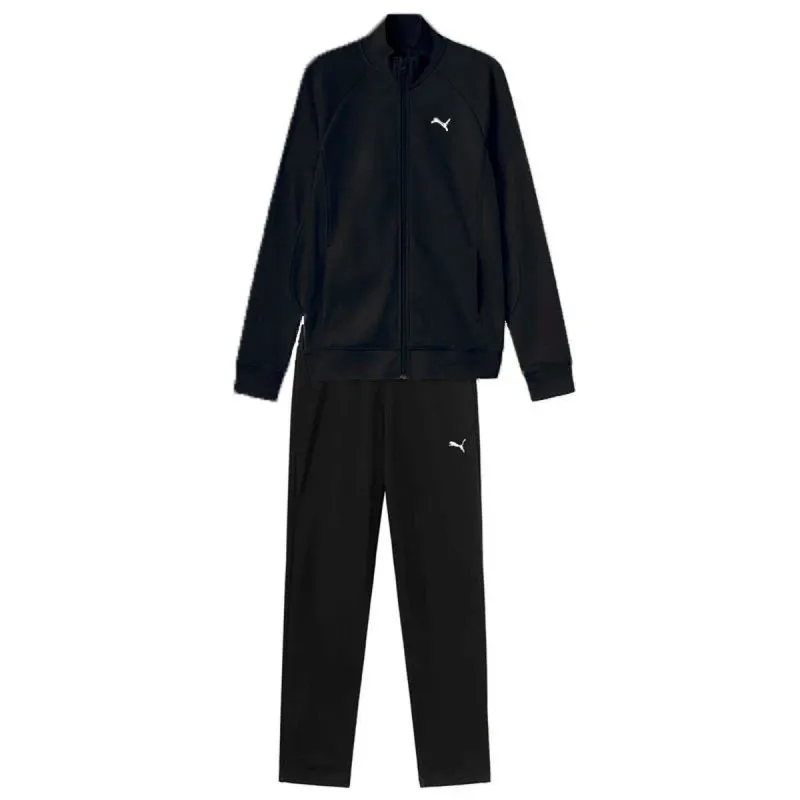 Женский спортивный костюм Puma Straight Leg Sweat S Чёрный