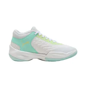 Krepšinio sportbačiai vaikams Puma Court Pro 2 Balta Žalia