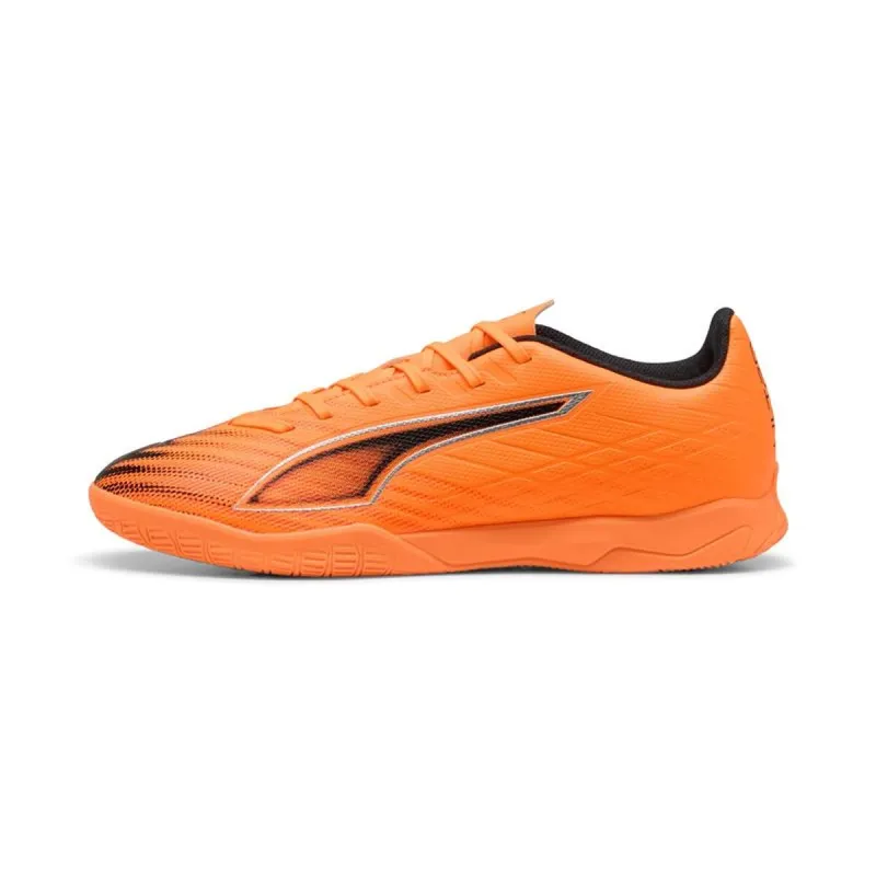Vidinio futbolo batai suaugusiems Puma Ultra 6 Play IHeat Fire Oranžinė