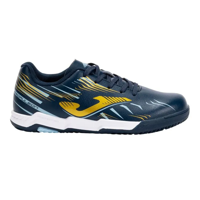 Adult's Indoor Football Shoes Joma Sport Propulsion 2503 Navy Blue