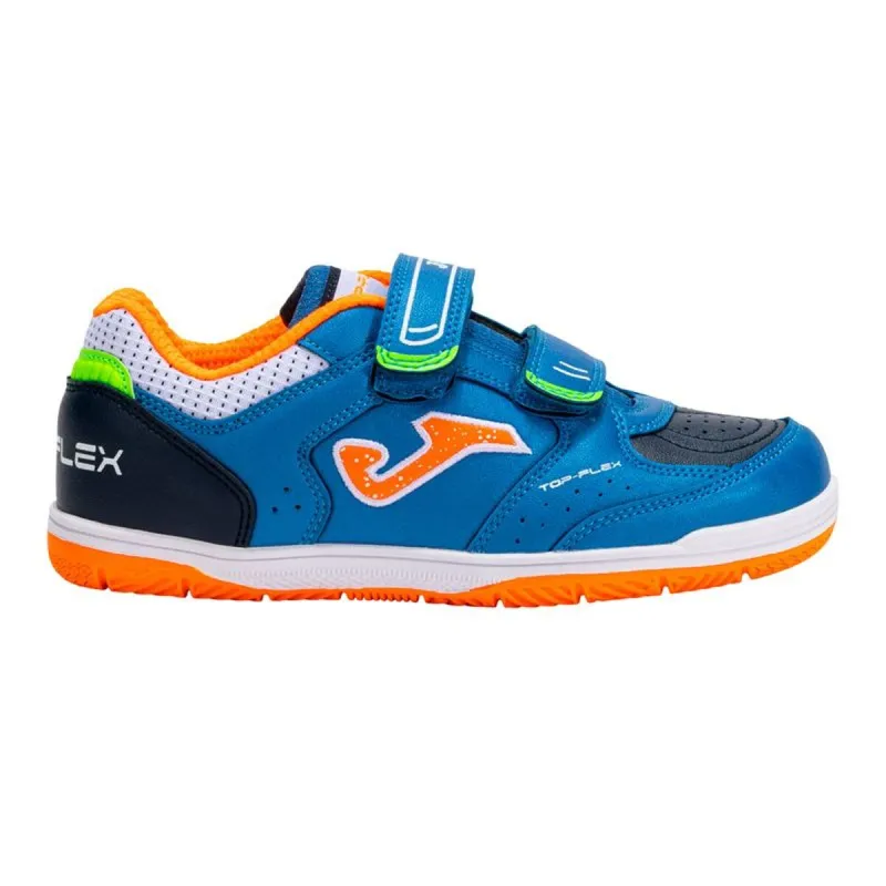 Children's Indoor Football Shoes Joma Sport Top Flex 2504 Blue