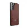Mercedes Leather Urban Line - Case for Samsung Galaxy S21+ (Red)