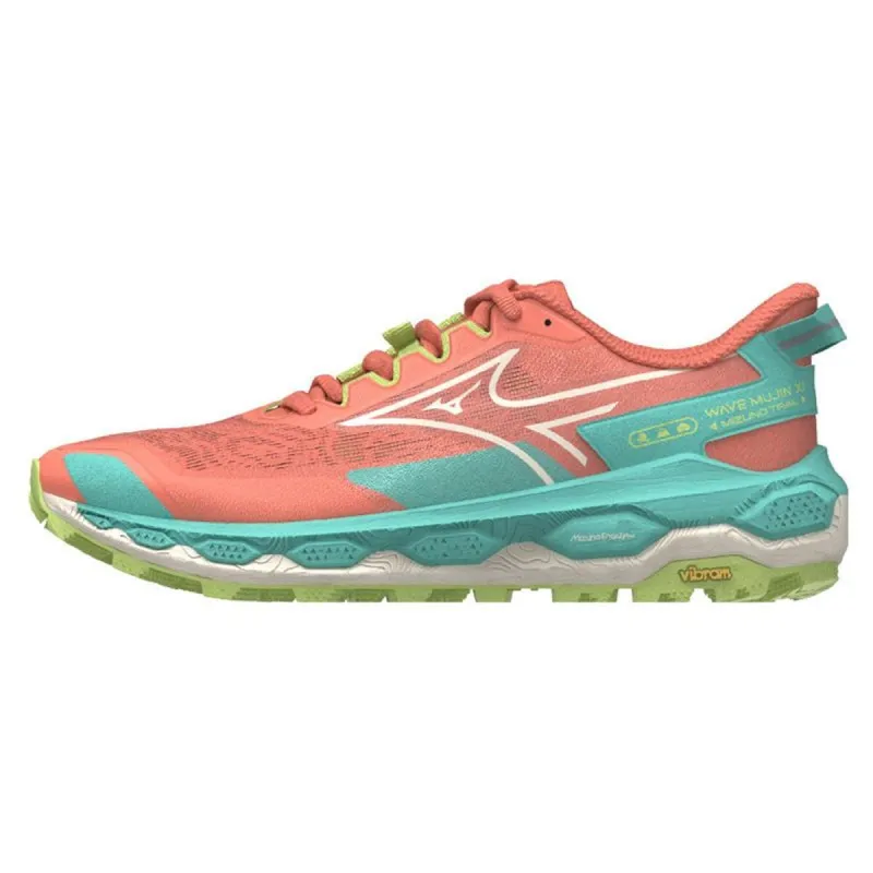 Naisten polkujuoksukengät Mizuno Wave Mujin 11 Lohi
