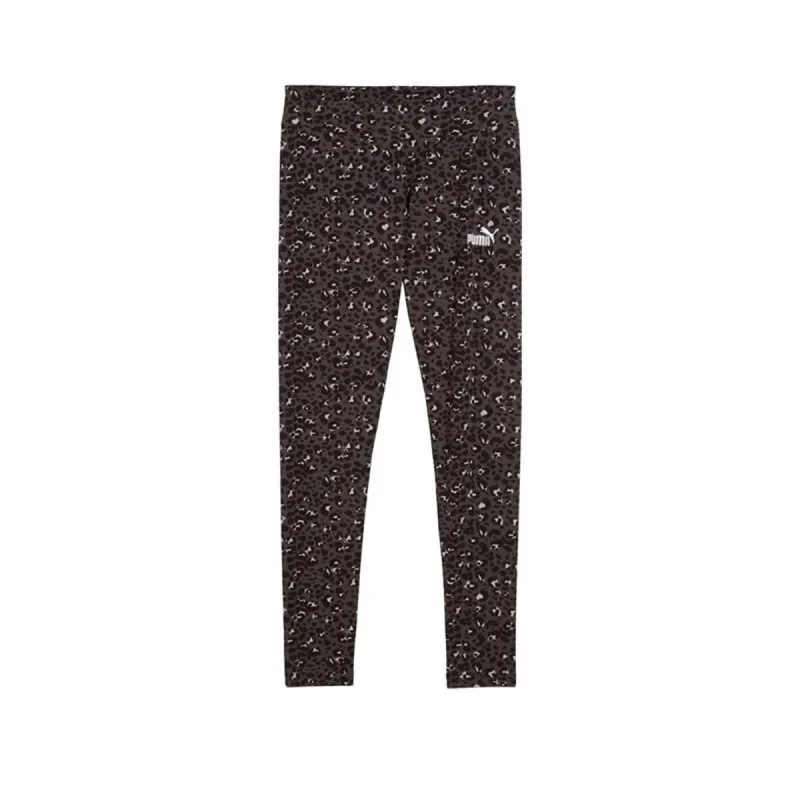 Long Sports Trousers Puma Essentials Graphic Animal A Black Lady