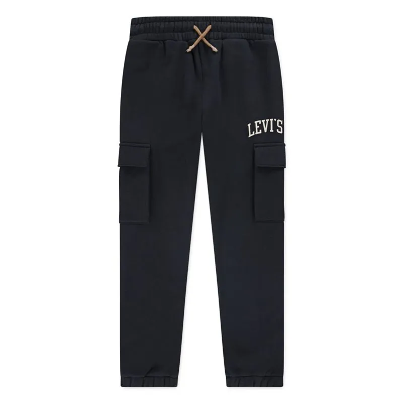 Laste Lühikesed Spordipüksid Levi's Jogger Must