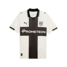 Sportiniai marškinėliai su trumpomis rankovėmis, vyriški Puma Parma Calcio Home Balta