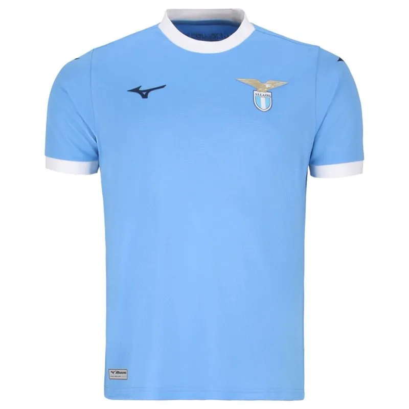 Vīriešu Īsroku Futbola Krekls Mizuno Lazio Home