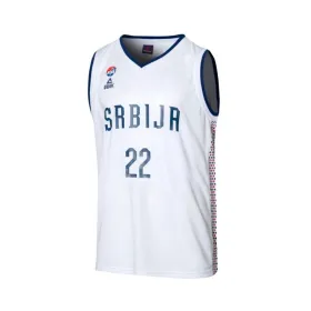Баскетбольная футболка Peak Srbija 22 Белый