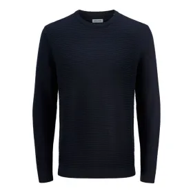 Vyriškas džemperis be gobtuvo Jack & Jones Jjotto Knit Crew Neck Sky Tamsiai mėlyna