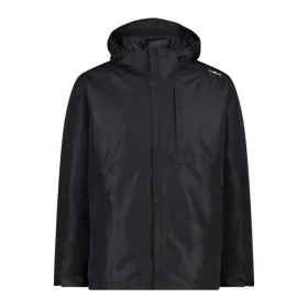 Vyriška sportinė striukė Campagnolo Zip Hood Detachable Inn Juoda