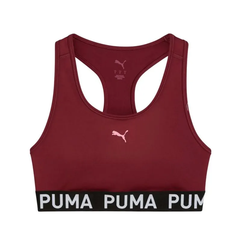 Spordi Rinnahoidja Puma 4Keeps Elastic Tumepunane