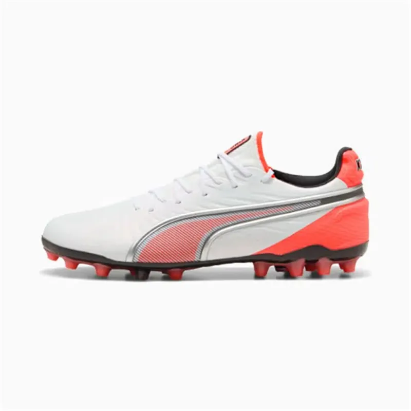 Adult's Football Boots Puma King Ultimate Mg White