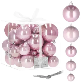 Kalėdų eglutės puošmena Springos CA0145 4/5/6/7/8 cm 37 vnt.