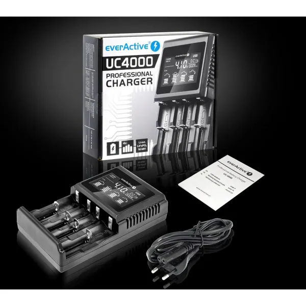 Akulaadija EverActive UC-4000