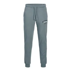 Garās sporta bikses Jack & Jones Jpstgordon Yuki Stormy Zaļš Bērnu Unisekss