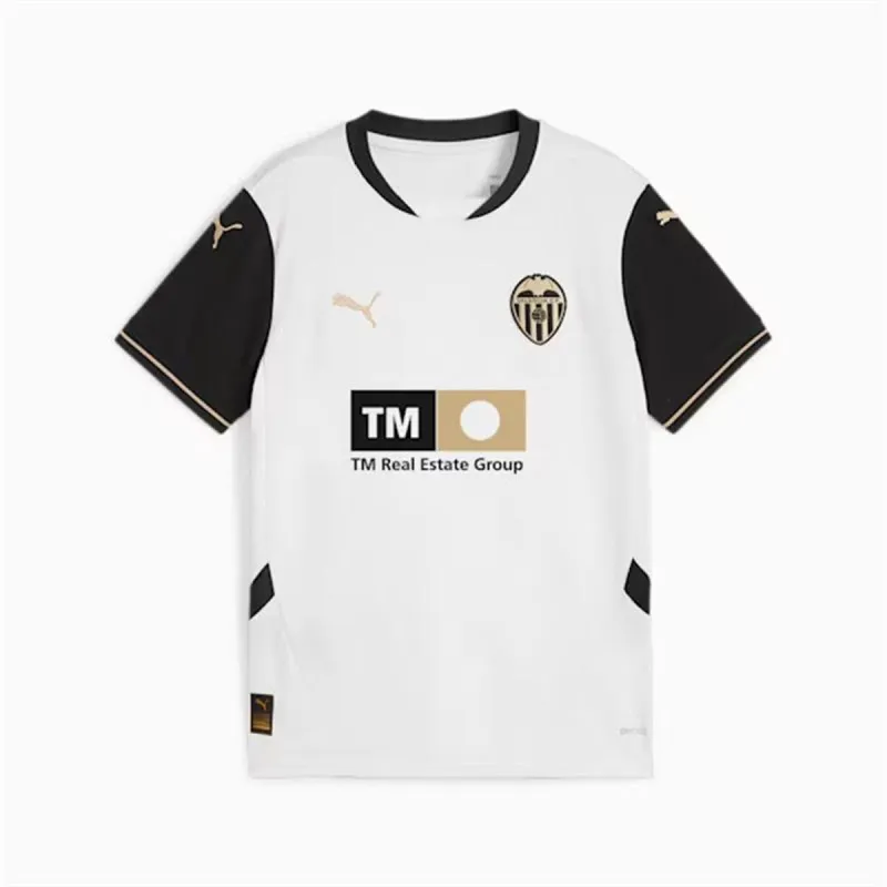 Children's Short Sleeved Football Shirt Puma Valencia C.F. Home Replica