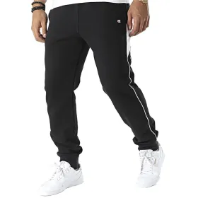 Garās sporta bikses Champion Rib Cuff Melns Vīriešu