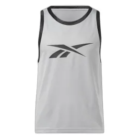 Баскетбольная футболка Reebok Basketball Mesh Светло-серый