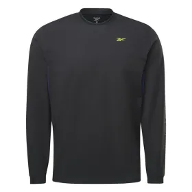 Футболка с длинным рукавом мужская Reebok Les Mills Чёрный