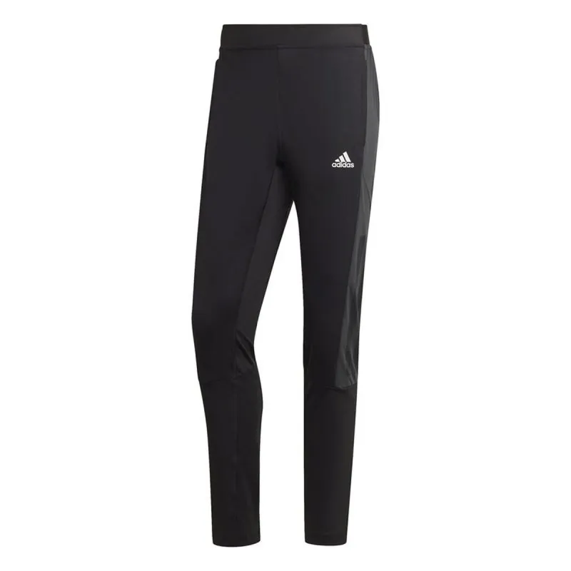 Pitkät urheiluhousut Adidas Colorblock Musta Miehet