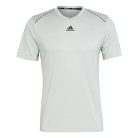 Футболка с коротким рукавом мужская Adidas Светло-зеленый