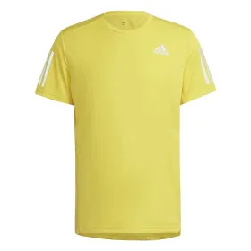 Футболка с коротким рукавом мужская Adidas Жёлтый