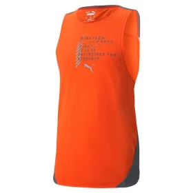 Мужская футболка без рукавов Puma Train Everfresh Tank M Оранжевый