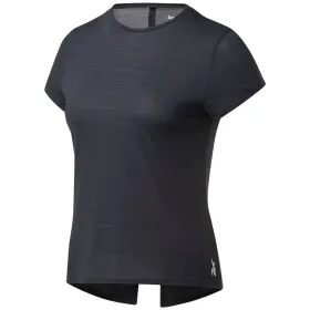 Футболка с коротким рукавом женская Reebok Workout Ready Activchill Чёрный