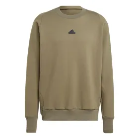 Толстовка без капюшона мужская Adidas Z.N.E. Коричневый