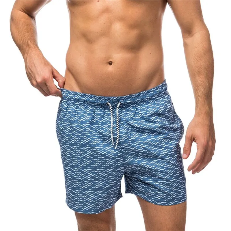 Miesten uimahousut Alphaventure Alphadventure Seawaves Denim