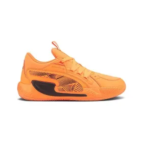 Basketball Shoes for Adults Puma Orange