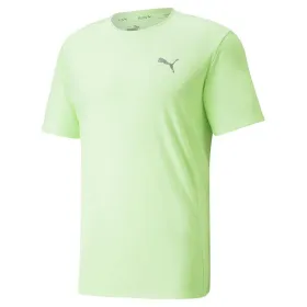 Футболка с коротким рукавом мужская Puma Run Favorite Лаймовый зеленый