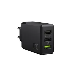 USB Kabelis Green Cell CHARGC03 Melns
