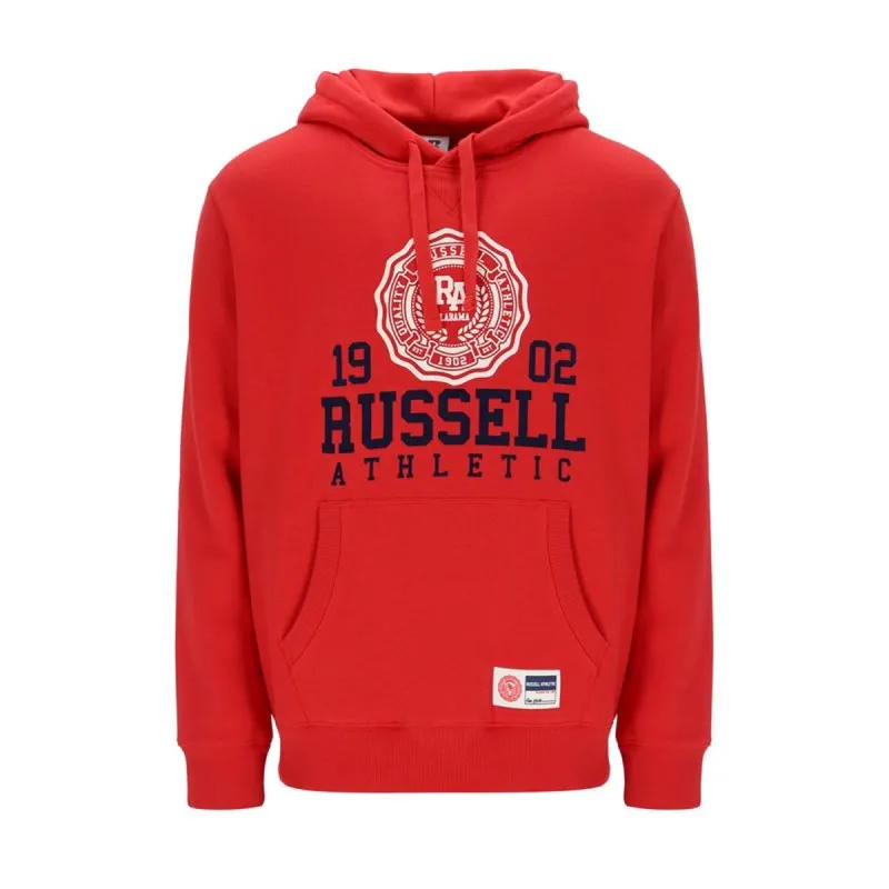 Толстовка с капюшоном мужская Russell Athletic  Hoody Красный