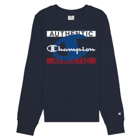 Толстовка без капюшона мужская Champion Authentic Athletic M Темно-синий