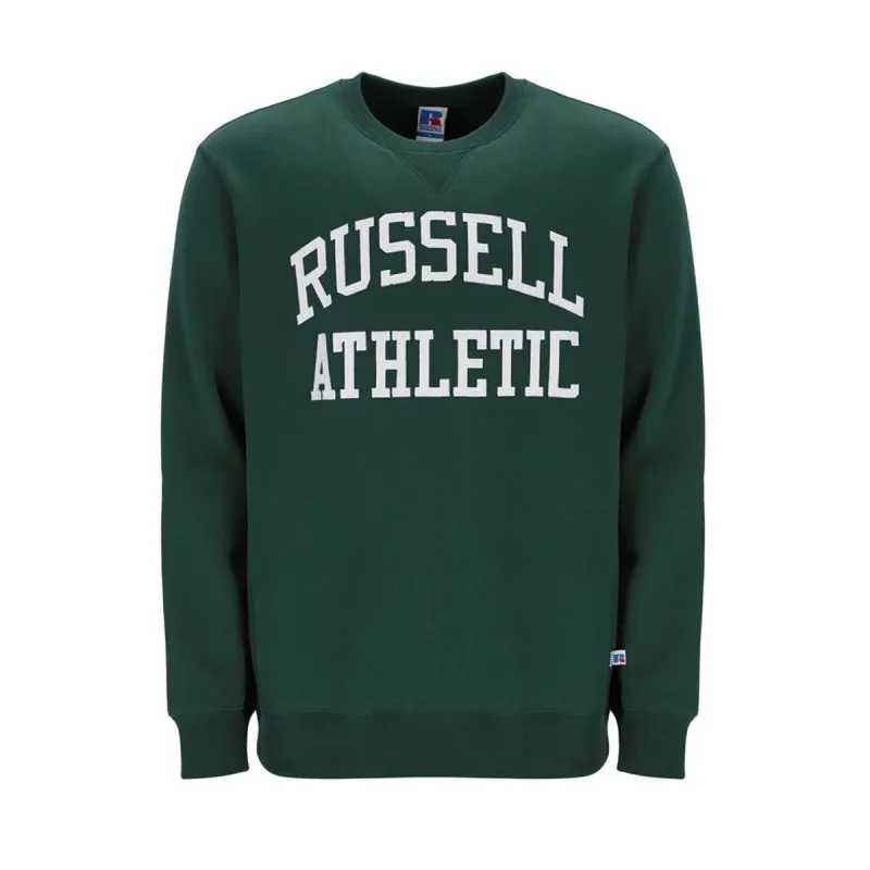Толстовка без капюшона мужская Russell Athletic Russell Iconic Зеленый