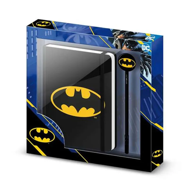 Päevik aksessuaaridega Batman Must 22,4 X 2,2 X 23,2 cm