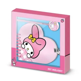 Muistikirja + Kynä My Melody Pinkki 160 Levyt 23 x 2,5 x 24 cm