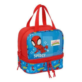 Priešpiečių dėžutė Spider-Man Mėlyna Raudona 20 x 20 x 15 cm
