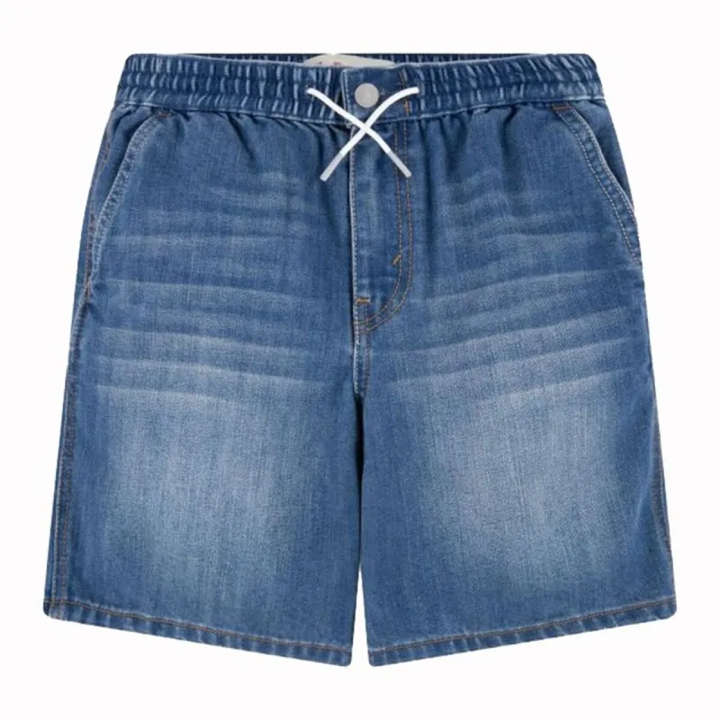 Long Sports Trousers Levi's Relaxed Pull On Find A Way Steel Blue Children's Men