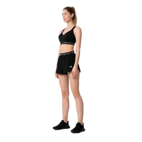 Naisten urheilushortsit 4F 4F Quick-Drying Musta