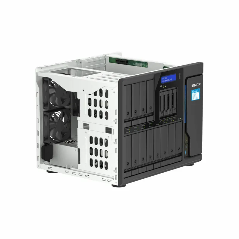 NAS Tīkla Suzrage Qnap TS-1655-8G Melns