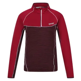 Подкладка из флиса Regatta Hepley Lightweight Half-Zip W Темно-красный