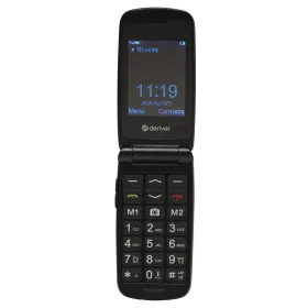 Мобильный телефон для пожилых людей Denver Electronics BAS-24800L Чёрный 2,4” QVGA