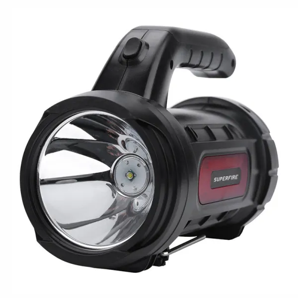 Superfire M9-E searchlight - 900 lm, 473 m, 6000 mAh, 5h operation, powerbank