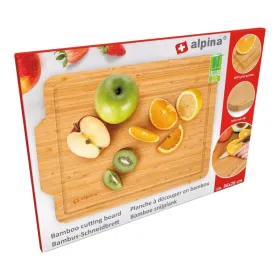 Alpina - Bamboo Wood Chopping Board 36x26 cm