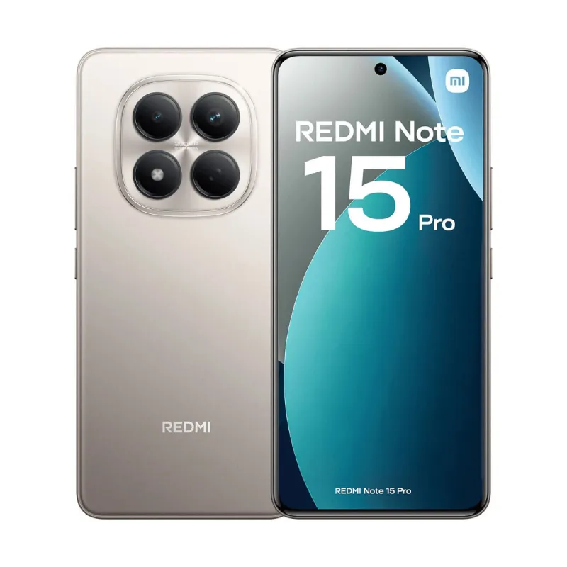Älypuhelimet Xiaomi Redmi Note 15 Pro 6,77" Octa Core 12 GB RAM 512 GB Hopeinen