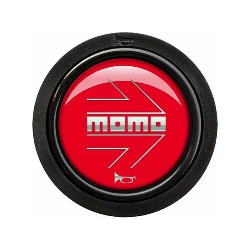 Кнопка MOMO SPHOARWREDCHF руль Черный/Красный