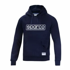 Džemperis su gobtuvu Sparco Frame Tamsiai mėlyna M